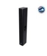 GloboStar® FDB K806 98027 PA Speaker - Παθητικό Ηχείο Column Κολωνάτο Επιτοίχιο & Επιδαπέδιο 6Ω - 480W RMS (1920W Peak) - 6 x 6" Inches Mid & 2 x 1.7" Inches HF - IP20 - Μαύρο - Μ15.8 x Π24.2 x Υ129cm
